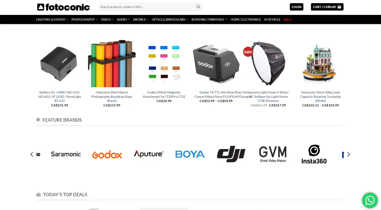 Fotoconic website