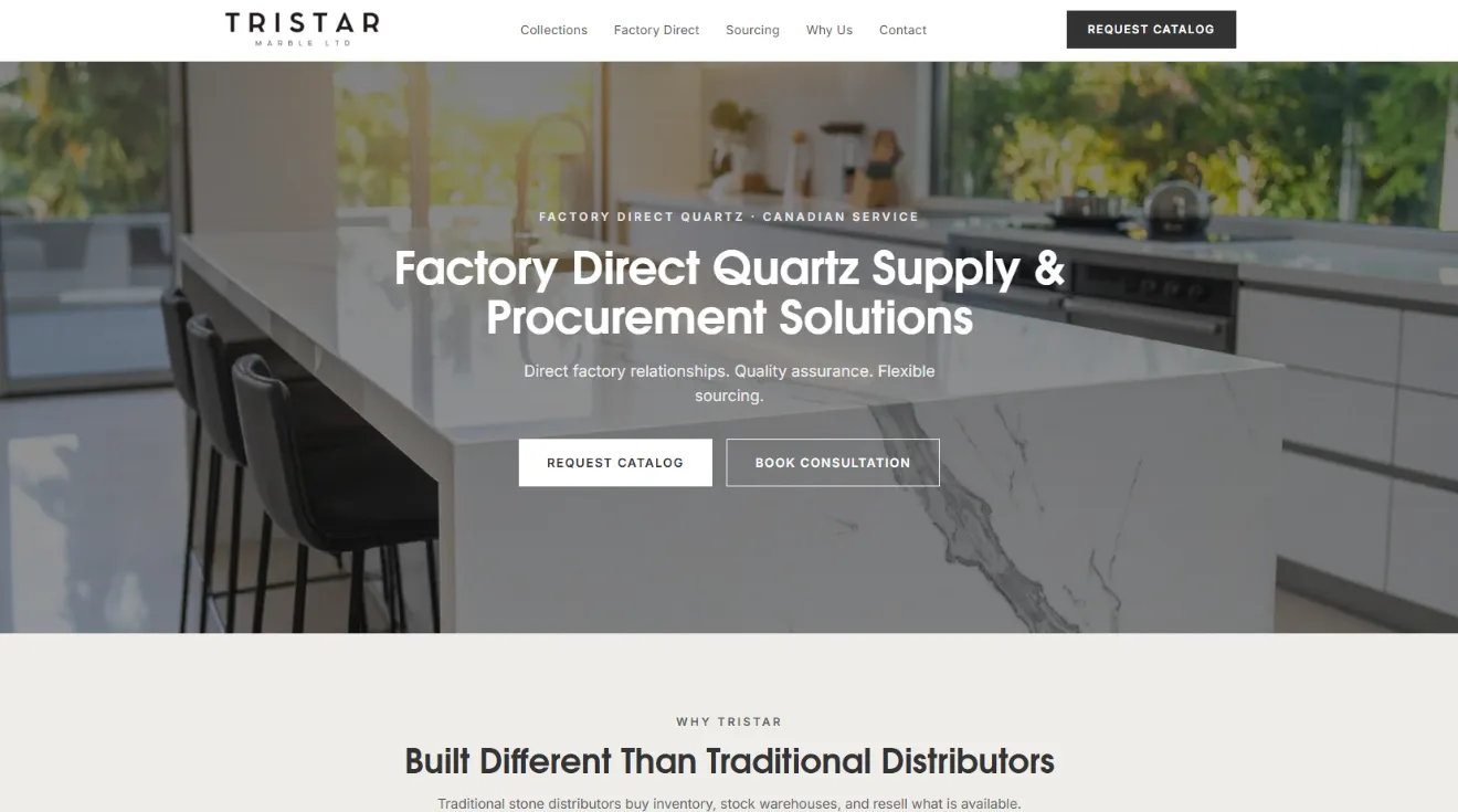 Tristar Marble website